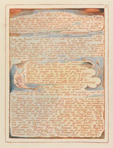エルサレム、プレート3、一般公開。 作： William Blake